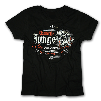 Shirt Deutsche Jungs Wolf