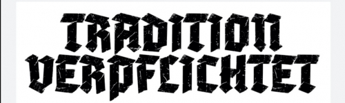 Aufkleber Tradition vepflichtet
