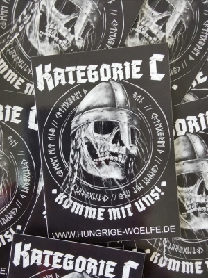 Komme mit uns Aufkleberset 10 Stück Rune
