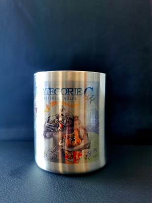 Edelstahlbecher Der Berg ruft