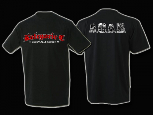 Shirt ACAB Kategorie C Gegen alle Regeln