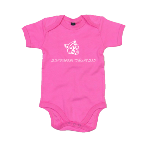 Wölfchen Strampler pink
