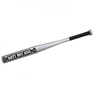 Baseballschläger Gott mit uns