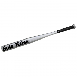 Baseballschläger Gute Reise