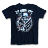 T-Shirt So sind wir Totenkopf Brustdruck
