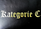 Aufkleber Kategorie C Transparent gold