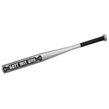 Baseballschl&auml;ger Gott mit uns