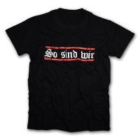 Set T-shirt und Hose So sind wir schwarz