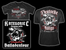 Set Balladen CD Digipack und T-shirt