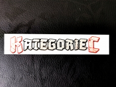 Aufkleber Kategorie C NEU