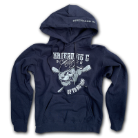 Frauen Kapuzenpullover Mietze dunkelblau