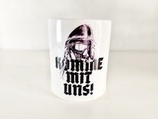 Tasse Komme mit uns