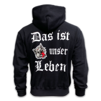 Kapuzenpullover So sind wir Unser Leben