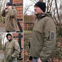 Windbrecher Winter Kategorie C oliv Neu