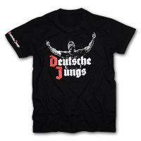 Shirt Deutsche Jungs schwarz