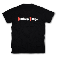 Shirt Deutsche Jungs schwarz