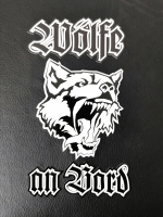 Wölfe an Bord Aufkleber
