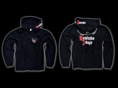Deutsche Jungs Kapu Jacke schwarz